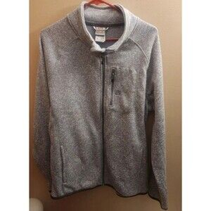 Avalanche Fleece Jacket Gray Grey Heathered Full Zip Hiking Size M NWT